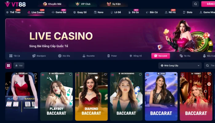 Baccarat Trong VT88