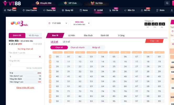 Các Chiến Lược Chơi Xổ Số VT88 Hiệu Quả
