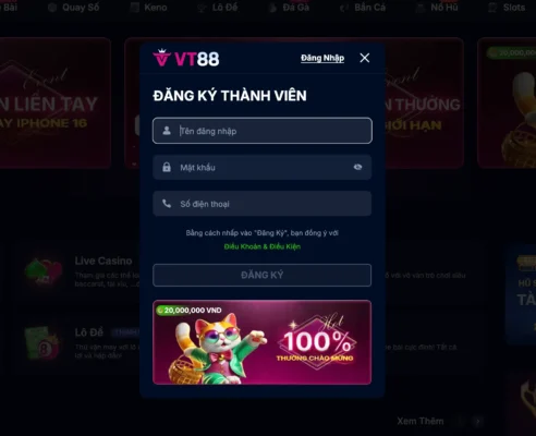 đăng ký vt88