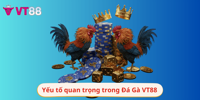 Các yếu tố quan trọng trong thị trường Đá gà VT88